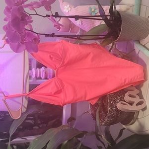 Forever 21 One Piece High Leg Swimsuit